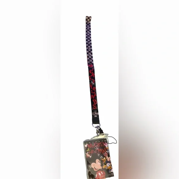 Disney Character Lanyard with ID Holder - Picture 2 of 2